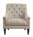 Avonlea Sloped Arm Upholstered Chair Grey - Royal Furniture & Gifts (MI) - Multi Location