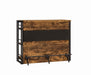 Renaldi Bar Unit with Stemware Rack Antique Nutmeg - Royal Furniture & Gifts (MI) - Multi Location