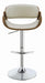 Dana Adjustable Bar Stool Ecru and Chrome - Royal Furniture & Gifts (MI) - Multi Location