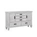 Franco 5-drawer Dresser Antique White - Royal Furniture & Gifts (MI) - Multi Location