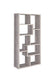 Theo 10-shelf Bookcase Grey Driftwood - Royal Furniture & Gifts (MI) - Multi Location