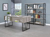 Analiese 4-shelf Open Bookcase Grey Driftwood - Royal Furniture & Gifts (MI) - Multi Location