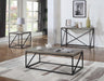 Birdie Square End Table Sonoma Grey - Royal Furniture & Gifts (MI) - Multi Location