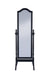 Cabot Rectangular Cheval Mirror with Arched Top Black - Royal Furniture & Gifts (MI) - Multi Location