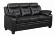 Finley Tufted Upholstered Sofa Black - Royal Furniture & Gifts (MI) - Multi Location