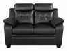 Finley Tufted Upholstered Loveseat Black - Royal Furniture & Gifts (MI) - Multi Location
