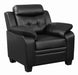 Finley Tufted Upholstered Chair Black - Royal Furniture & Gifts (MI) - Multi Location