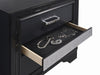 Miranda 2-drawer Nightstand Tray Black - Royal Furniture & Gifts (MI) - Multi Location