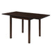 Kelso Rectangular Dining Table with Drop Leaf Cappuccino - Royal Furniture & Gifts (MI) - Multi Location