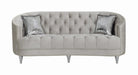 Avonlea Sloped Arm Tufted Sofa Grey - Royal Furniture & Gifts (MI) - Multi Location