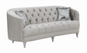 Avonlea Sloped Arm Tufted Sofa Grey - Royal Furniture & Gifts (MI) - Multi Location
