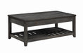 Cliffview Lift Top Coffee Table with Storage Cavities Grey - Royal Furniture & Gifts (MI) - Multi Location