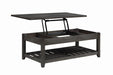 Cliffview Lift Top Coffee Table with Storage Cavities Grey - Royal Furniture & Gifts (MI) - Multi Location