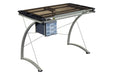 Melo 3-Drawer Drafting Desk Champagne - Royal Furniture & Gifts (MI) - Multi Location