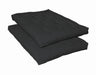 9" Deluxe Innerspring Futon Pad Black - Royal Furniture & Gifts (MI) - Multi Location