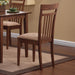 Robles 5-piece Dining Set Chestnut and Tan - Royal Furniture & Gifts (MI) - Multi Location