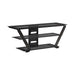 Donlyn 2-tier TV Console Black - Royal Furniture & Gifts (MI) - Multi Location