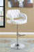 Brandi Adjustable Bar Stool Chrome and White - Royal Furniture & Gifts (MI) - Multi Location