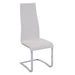 Montclair High Back Dining Chairs Black and Chrome (Set of 4) - Royal Furniture & Gifts (MI) - Multi Location