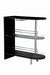 Adolfo 3-tier Bar Table Glossy Black and Clear - Royal Furniture & Gifts (MI) - Multi Location
