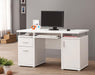 Tracy 2-drawer Computer Desk White - Royal Furniture & Gifts (MI) - Multi Location