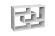 Velma Convertible TV Console and Bookcase White - Royal Furniture & Gifts (MI) - Multi Location
