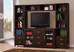 Lewes 2-door TV Stand with Adjustable Shelves Cappuccino - Royal Furniture & Gifts (MI) - Multi Location