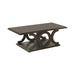 Shelly C-shaped Base Coffee Table Cappuccino - Royal Furniture & Gifts (MI) - Multi Location