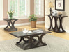 Shelly C-shaped Base End Table Cappuccino - Royal Furniture & Gifts (MI) - Multi Location