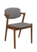 Malone Dining Side Chairs Grey and Dark Walnut (Set of 2) - Royal Furniture & Gifts (MI) - Multi Location