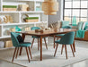Jedda Oval Dining Table Dark Walnut - Royal Furniture & Gifts (MI) - Multi Location