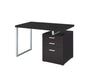 Brennan 3-drawer Office Desk Cappuccino - Royal Furniture & Gifts (MI) - Multi Location