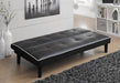 Katrina Tufted Upholstered Sofa Bed Black - Royal Furniture & Gifts (MI) - Multi Location