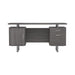 Lawtey Floating Top Office Desk Weathered Grey - Royal Furniture & Gifts (MI) - Multi Location