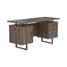 Lawtey Floating Top Office Desk Weathered Grey - Royal Furniture & Gifts (MI) - Multi Location