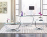 Danville U-shaped Coffee Table Chrome - Royal Furniture & Gifts (MI) - Multi Location