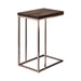 Pedro Expandable Top Accent Table Chestnut and Chrome - Royal Furniture & Gifts (MI) - Multi Location