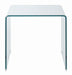 Ripley Square End Table Clear - Royal Furniture & Gifts (MI) - Multi Location