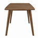 Alfredo Rectangular Dining Table Natural Walnut - Royal Furniture & Gifts (MI) - Multi Location