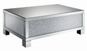 Gillian Rectangular Coffee Table Clear Mirror - Royal Furniture & Gifts (MI) - Multi Location