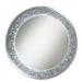Lixue Round Wall Mirror with LED Lighting Silver - Royal Furniture & Gifts (MI) - Multi Location