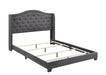 Sonoma Camel Back Queen Bed Grey - Royal Furniture & Gifts (MI) - Multi Location
