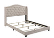 Sonoma Camel Back Queen Bed Beige - Royal Furniture & Gifts (MI) - Multi Location