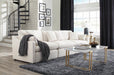 Hobson Cushion Seat Ottoman Off-White - Royal Furniture & Gifts (MI) - Multi Location