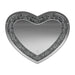 Aiko Heart Shape Wall Mirror Silver - Royal Furniture & Gifts (MI) - Multi Location