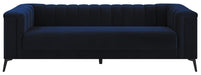 Chalet Tuxedo Arm Sofa Blue - Royal Furniture & Gifts (MI) - Multi Location