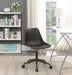 Carnell Adjustable Height Office Chair with Casters Brown and Rustic Taupe - Royal Furniture & Gifts (MI) - Multi Location