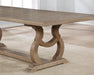 Brockway Trestle Dining Table Barley Brown - Royal Furniture & Gifts (MI) - Multi Location