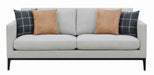 Apperson Cushioned Back Sofa Light Grey - Royal Furniture & Gifts (MI) - Multi Location