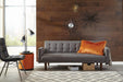Sommer Tufted Sofa Bed Grey - Royal Furniture & Gifts (MI) - Multi Location